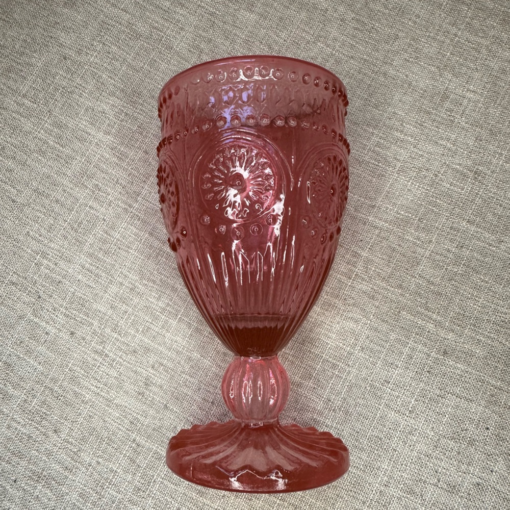 Elegant Pink Goblet